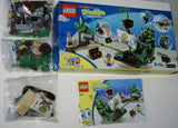 NOW RARE RETIRED LEGO (241 PIECES),THE FLYING DUTCHMAN 3817: 3 MINIFIGURES, SPONGEBOB, PIRATE PATRICK, FLYING DUTCHMAN, PIRATE SHIP, CANNON, SMALL ISLAND & MANY ACCESSORIES 13.94” x 2.32” x 7.52” BOX & INSTRUCTION BOOKLET INCLUDED. YEAR 2012