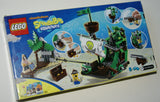 NOW RARE RETIRED LEGO (241 PIECES),THE FLYING DUTCHMAN 3817: 3 MINIFIGURES, SPONGEBOB, PIRATE PATRICK, FLYING DUTCHMAN, PIRATE SHIP, CANNON, SMALL ISLAND & MANY ACCESSORIES 13.94” x 2.32” x 7.52” BOX & INSTRUCTION BOOKLET INCLUDED. YEAR 2012