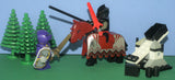 LEGO Knights Kingdom Vladek Encounter 8777, 2 Minifigures + Armored Horse, weapons, accessories, 42 Pieces ages 6-12 Danju vs. Vladek for the fate of the kingdom! YEAR 2004