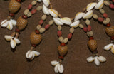 Unique, Rare 3-Tier Sing-Sing Festival Pristine Nassa Shells & Seed Beads Bilas Pectoral Adornment, Necklace Ornament from the Highlands of Papua New Guinea, NECK4, collected in late 1900’s.