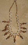 Unique, Rare 3-Tier Sing-Sing Festival Pristine Nassa Shells & Seed Beads Bilas Pectoral Adornment, Necklace Ornament from the Highlands of Papua New Guinea, NECK4, collected in late 1900’s.