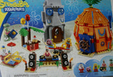NOW RARE RETIRED LEGO Spongebob Squarepants 3818: Bikini Bottom Undersea Party with 2 Buildings & 5 minifigures: Spongebob Patrick Mrs Puff Gary Squidward, DJ Table, Speakers, Merry-Go-Round, Balloons & Accesssories + Box & manuals (471 pieces) Year 2012