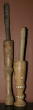 CHOICE BETWEEN 2 RARE ANTIQUE MELANESIA MASSIM TROBRIAND ISLAND BETEL LIME POUNDER WITH PESTLE SET, SOME PATINA, MOTHER OF PEARL (MID 1900’S) BP12 OR BP13