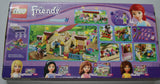 Now Rare Retired LEGO Friends, Kit 3189. (414 PIECES) Heartlake Stables: Barn with 2 Minifigures, 2 horses, Cat, Frog, Practice Jumps, Helmets, Saddles & Plenty of Accessories (Age: 6 - 12 years) Manuels & Box Included YEAR 2012