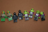 LEGO TEENAGE MUTANT NINJA TURTLES, NOW RARE, KRAANG LAB ESCAPE, KIT 79100, COLLECTIBLES: FOOT SOLDIERS VS SPACE ALIENS WITH ATTACK WEAPONS, PINK SPIDERS, 8 RETIRED MINIFIGURES, 7 DEFENSE WEAPONS, (231 PCS) KIT 28