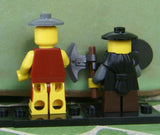 5 NOW RARE RETIRED LEGO MINIFIGURES Series 5, 6, 9, 11 EVIL DWARF, BLUE GENIE, MINOTAUR, ROMAN EMPEROR, GREEN ELF, ALL BRAND NEW WITH SOME ACCESSORIES, 25 PIECES (INVENTORY ITEM 5)
