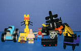 CUSTOM LEGO SET, ONE OF A KIND, AMUSEMENT PARK (88 PCS) + 3 RARE RETIRED MINIFIGURES COLLECTIBLES: SPONGEBOB, PATRICK AND MR KRABS 3833,3825,3834 (KIT 38)