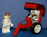 LEGO CUSTOM BUILD (43 PCS) PLUS 3 NOW RARE RETIRED MINIFIGURES: SPONGEBOB 3831, SANDY 3816, MR KRABS 3833 & RING TOSS TOY (KIT 39) DISPLAYED IN STORE ONLY