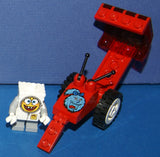 LEGO CUSTOM BUILD (43 PCS) PLUS 3 NOW RARE RETIRED MINIFIGURES: SPONGEBOB 3831, SANDY 3816, MR KRABS 3833 & RING TOSS TOY (KIT 39) DISPLAYED IN STORE ONLY