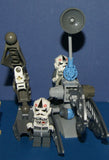 7 NOW VERY RARE RETIRED LEGO MINIFIGURES COLLECTIBLES FROM STAR WARS (EPISODES 4/5/6): HAN SOLO, PRINCESS LEIA, R2-D2, 2 AT-AT DRIVERS, 2 BATTLE DROIDS PLUS 2 CUSTOM BUILDS: ARTICULATED CRANE & ENEMY SKY CHOPPER (54 PCS) KIT SET ITEM 30
