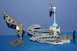 7 NOW VERY RARE RETIRED LEGO MINIFIGURES COLLECTIBLES FROM STAR WARS (EPISODES 4/5/6): HAN SOLO, PRINCESS LEIA, R2-D2, 2 AT-AT DRIVERS, 2 BATTLE DROIDS PLUS 2 CUSTOM BUILDS: ARTICULATED CRANE & ENEMY SKY CHOPPER (54 PCS) KIT SET ITEM 30