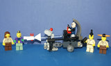 5, NOW RARE, RETIRED LEGO STAR WARS MINIFIGURES COLLECTIBLES, EPISODE 1 & CLONE WARS:2 DIFFERENT ANAKIN SKYWALKER, QUI-GON JINN, 2 OBI-WAN KENOBI, ONACONDA FARR, 1 CUSTOM DEFENSE ROBOT MACHINE (65 PCS) KIT SET ITEM 44