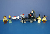 5, NOW RARE, RETIRED LEGO STAR WARS MINIFIGURES COLLECTIBLES, EPISODE 1 & CLONE WARS:2 DIFFERENT ANAKIN SKYWALKER, QUI-GON JINN, 2 OBI-WAN KENOBI, ONACONDA FARR, 1 CUSTOM DEFENSE ROBOT MACHINE (65 PCS) KIT SET ITEM 44