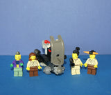 5, NOW RARE, RETIRED LEGO STAR WARS MINIFIGURES COLLECTIBLES, EPISODE 1 & CLONE WARS:2 DIFFERENT ANAKIN SKYWALKER, QUI-GON JINN, 2 OBI-WAN KENOBI, ONACONDA FARR, 1 CUSTOM DEFENSE ROBOT MACHINE (65 PCS) KIT SET ITEM 44