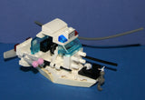 LEGO SPACE INSECTOIDS VS MARTIAL ARTS "BOAT PEOPLE" TEAM: 10 MINIFIGURES: 5 INSECTOIDS, 2 DROIDS, 3 MARTIAL ART & KARATE MFS ON ARMORED BOAT (127 PIECES) KIT ITEM 47