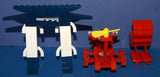 1998-2009 VERY RARE RETIRED LEGO MFS: 11 HARD TO FIND NINJAS CAS049, CAS050, CAS052, CAS053, CAS054 & SAMURAI CAS055 MINIFIGURES WITH ACCESSORIES, 3 BUILDS: AIRBOAT, BARBECUE, CHINATOWN GATEWAY (131 PCS) KIT 62
