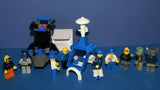 9 RARE LEGO STUDIO MONSTERS & SPORTS & BATMAN MINIFIGURES FROM STUDIO GRAVITY GAMES, PLUS 2 CUSTOM BUILDS: RACE BOAT & PICNIC SET (96pcs) KIT ITEM 67 (FROM YEARS 2000-2010)