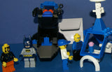 9 RARE LEGO STUDIO MONSTERS & SPORTS & BATMAN MINIFIGURES FROM STUDIO GRAVITY GAMES, PLUS 2 CUSTOM BUILDS: RACE BOAT & PICNIC SET (96pcs) KIT ITEM 67 (FROM YEARS 2000-2010)