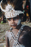 Vintage Collectible Unique  Sing-Sing Nassa, Cowrie Necklace: Shells, Bark Twine, Tribal Body Ornament Also Used as Currency, Trade & as Pectoral Decoration during Initiations, Ceremonies etc, Collected in late 1900’s, Papua New Guinea Highlands.