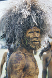 Rare Old “Big Man” Coconut Shell Cannibal Spoon or Ompi from the Azera (Adzera) People, Markham Valley, Morobe Province. Papua New Guinea. Private Collection, Mid 20th Century. ITEM SP1C, Good patina.