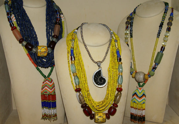 ETHNIC NECKLACES & GOOD LUCK CHARMS