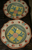 ON SPECIAL! NEIMAN MARCUS STUNNING UNIQUE HORCHOW MEDICI 10 DINNER PLATES HAND PAINTED IN ITALY