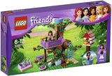 NOW RARE RETIRED LEGO FROM YEAR 2012: “Friends” KIT 3065 (191 PIECES) Olivia's Tree House, Girl, Cat, Birds, Birdhouse, Fish, Butterflies, Wildlowers, Ladders, Telescope. BUILT ONCE 100% Complete with Box and manual. AGE 6 TO 12, 13.94” x 2.32” x 7.52”