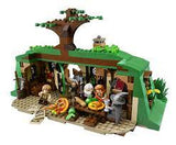 NOW RARE RETIRED 2012 LEGO 79003 WITH BOX & BOOKS: The Hobbit, Bilbo Baggins An Unexpected Gathering with 652 PIECES, HOUSE, TREE, MANY ACCESSORIES, 6 Minifigures, Gandalf, Bilbo (Shire Outfit) & 4 dwarves: Balin, Dwalin, Bombur & Bofur. AGE 9-14