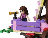 NOW RARE RETIRED LEGO FROM YEAR 2012: “Friends” KIT 3065 (191 PIECES) Olivia's Tree House, Girl, Cat, Birds, Birdhouse, Fish, Butterflies, Wildlowers, Ladders, Telescope. BUILT ONCE 100% Complete with Box and manual. AGE 6 TO 12, 13.94” x 2.32” x 7.52”