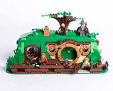 NOW RARE RETIRED 2012 LEGO 79003 WITH BOX & BOOKS: The Hobbit, Bilbo Baggins An Unexpected Gathering with 652 PIECES, HOUSE, TREE, MANY ACCESSORIES, 6 Minifigures, Gandalf, Bilbo (Shire Outfit) & 4 dwarves: Balin, Dwalin, Bombur & Bofur. AGE 9-14