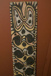 Rare War Warrior Arrow Deflector Tribal Shield Kupkein Sepik Papua Guinea 9A20.