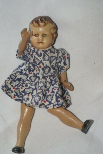 Rare Vintage, Post War England, English doll: 75 years old (1946) 8