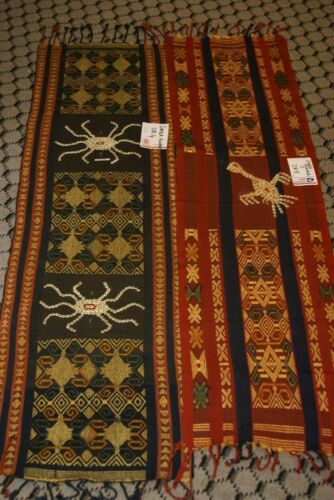 Hand woven Sumba Ikat Textile Warp Runner (50