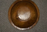 STUNNING UNIQUE HAND CARVED ROSEWOOD MUSEUM MASTERPIECE SERVING PLATTER DISH BOWL WITH MOTHER OF PEARL TEAR INSERTS & DELICATE LACY BORDER RENOWNED SCULPTOR REMOTE TROBRIAND ISLANDS MELANESIA SOUTH PACIFIC  KULA RING COLLECTOR DESIGNER 2A68 13x4