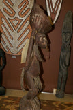 Aibom Meri Statue Handcarved Coal Carrier Japandai Oceanic Art Papua Guinea 32A2