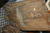done Rare Tau Tau Hand carved Ancestor Buffalo Grave Crypt Door Tana Toraja Sulawesi