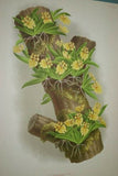 Lindenia Limited Edition Print: Oncidium Forbesi Var Maximum (Sienna and Yellow) Orchid Collector Art (B2)