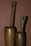 CHOICE BETWEEN 2 RARE ANTIQUE MELANESIA MASSIM TROBRIAND ISLAND BETEL LIME POUNDER WITH PESTLE SET, GOOD PATINA (EARLY 1900’S) BP14 OR BP15