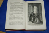 SOLD VERY RARE ANTIQUE BOOK Les 2 petits Robinsons de la Grande-Chartreuse  BY JULES TAULIER from 1879 with 69 Wood Engravings 69 VIGNETTES SUR BOIS 5TH EDITION OVER 140 YEARS OLD GILT-EDGED PAGES WITH 24 KARAT GOLD LEAF
