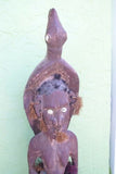 Aibom Meri Bridal Statue Hand carved Rare Human hair Japandai New Guinea 32A0