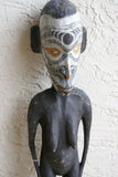 Palembei Iatmul Sepik Carved Totem Sculpture Female Pygmy Statue Rare Art 31A14