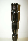 Rare Melanesia Ebony Artist Sculpture Woman Effigy Totem Figure Hand carved 1A9.