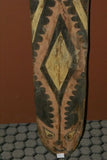 Polychrome Kupkein East Sepik Arrow Deflector Clan War Shield Papua N Guinea 9A7