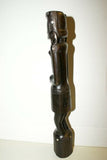 Rare Melanesia Ebony Artist Sculpture Woman Effigy Totem Figure Hand carved 1A9.