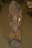 Aibom Meri Statue Handcarved Coal Carrier Japandai Oceanic Art Sepik Guinea 32A