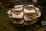 Colorful Highly Collectible & Unique Wounaan Darien Indian Hösig Di Top Quality Renowned Artist Basket Bird of Paradise Plant Motif 300A38 DARIEN RAINFOREST JUNGLE PANAMA MUSEUM QUALITY INTRICATE MINUSCULE WEAVING