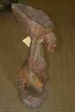 Aibom Meri Statue Handcarved Coal Carrier Japandai Oceanic Art Sepik Guinea 32A