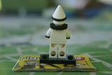 BRAND NEW, NOW RARE, RETIRED LEGO MINIFIGURE COLLECTIBLE MPN 71001: SAD CLOWN WITH HAT, NECK RUFFLE, AND BLACK BASE(Serie 10)  YEAR 2013, 6 PIECES