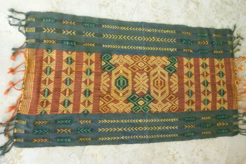 2 Hand woven Sumba Songket Hinggi Collector Ikat Textiles, 1 FREE WITH 1: SR56 (31