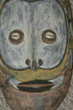 Iatmul Hand carved Polychrome Pigments Savi Gable Mask Korogo Sepik Guinea 12A1